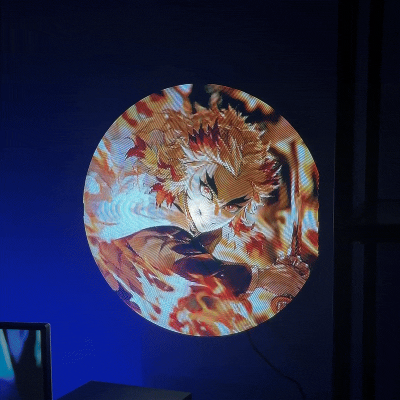 3D hologram 14cm (USB)